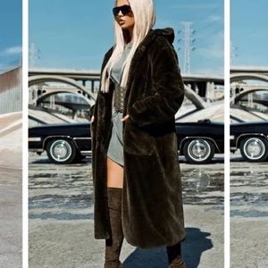 Pretty Little Thing Faux Fur Coat